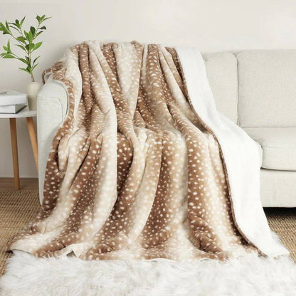 Deer Print Blanket